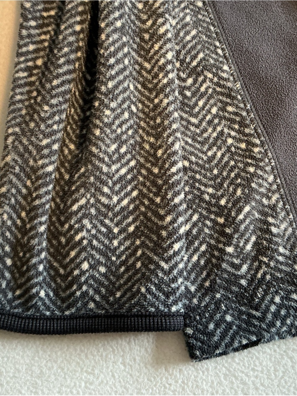 Women’s Heather Gray Half-Zip fleece Pullover - Picture 12 of 13